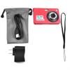 Ultra Slim Mini 5MP DV Camcorder 720P HD Digital Camera Video Recorder US Plug Red