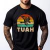 Camisetas Gráficas de Algodón Vintage Divertidas de Hawk Tuah Humor para Adultos Chiste Memes Divertidos Comodidad de Algodón Rebajas Estampadas