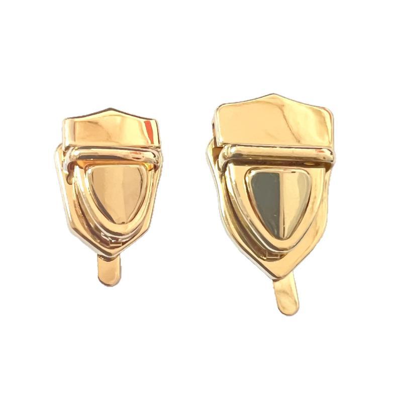 1Pc Metal Tongue Lock Mortise Clasp High-Quality Metal Fastener for Leather Craft Women Handbag Small Leather Goods