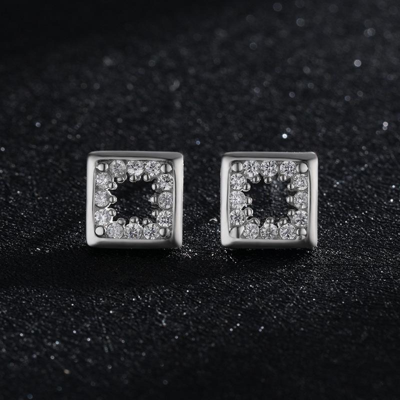 Tancise 925 Sterling Silver Zircon Earrings Drop Earrings For Women Wedding Party Gifts