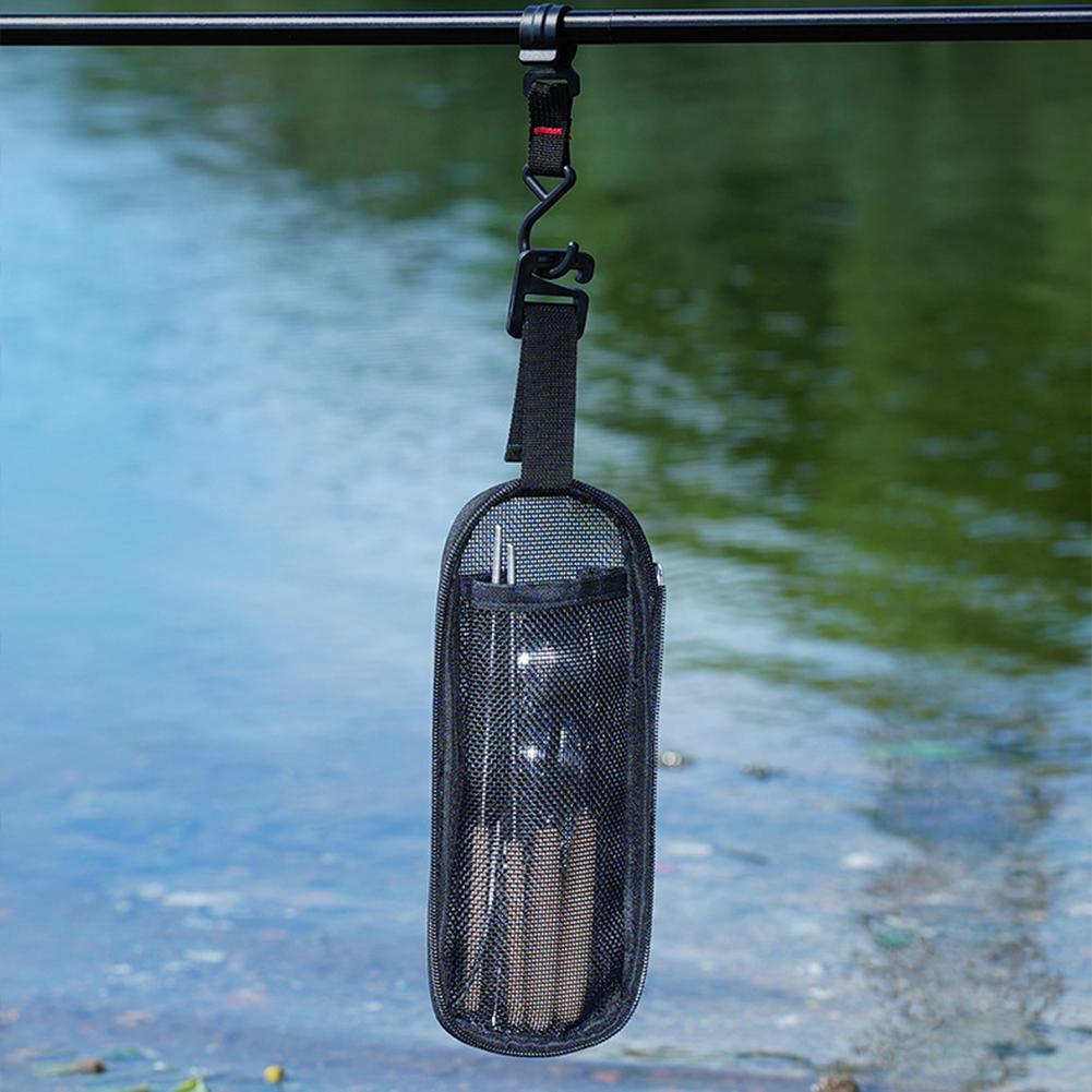 Camping Cookware Storage Bag Waterproof Camping Utensils Bag Hangable Portable Travel Tableware Pouch Outdoor Camping Supplies