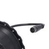 48V 750W Electric Bike Brushless Toothed Hub Motor Aluminum Alloy Rear Drive Hub Motor IP65 Waterproof for Modification Accessory