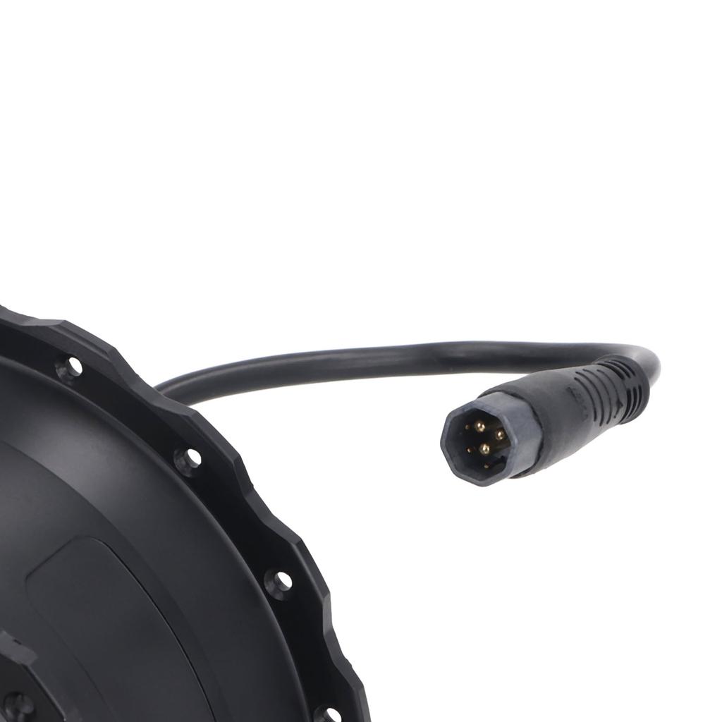 48V 750W Electric Bike Brushless Toothed Hub Motor Aluminum Alloy Rear Drive Hub Motor IP65 Waterproof for Modification Accessory