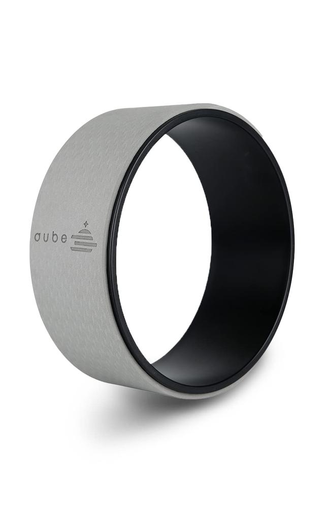 aube Yoga Pilates Yoga Stretching Back Yoga Diet Aid Wheel, Ring, Wheel, Ring, Stretch, Equipment, (Gray/Black)
