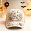 D print Halloween baseball cap women's spring and summer sunshade sun protection cap American style versatile fashion hat sun protection