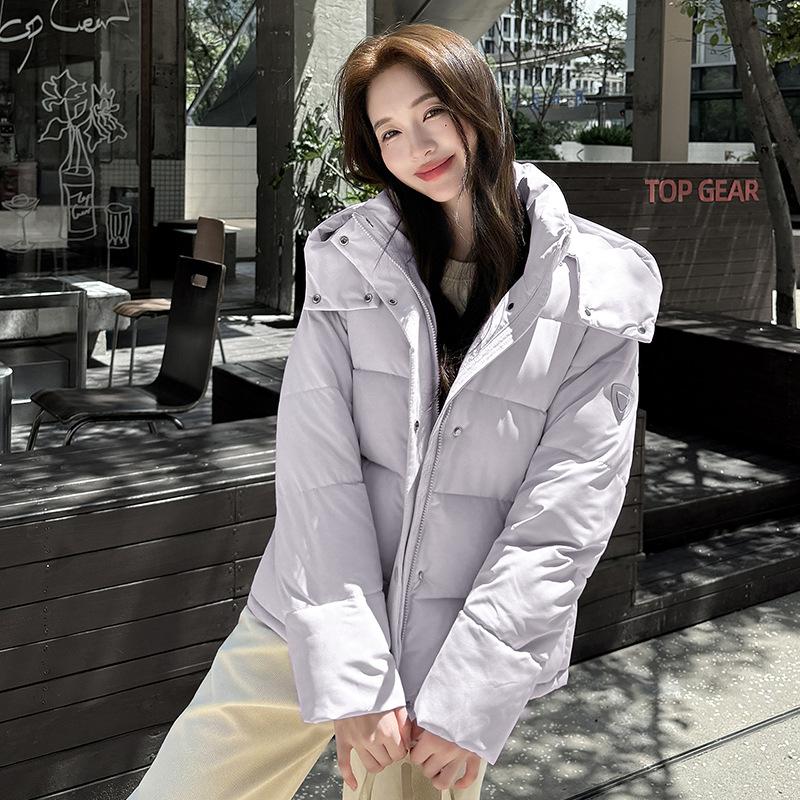 Women’s Short Windproof Thicken Warm Winter Jacket With Detachable Hood 5 Colors