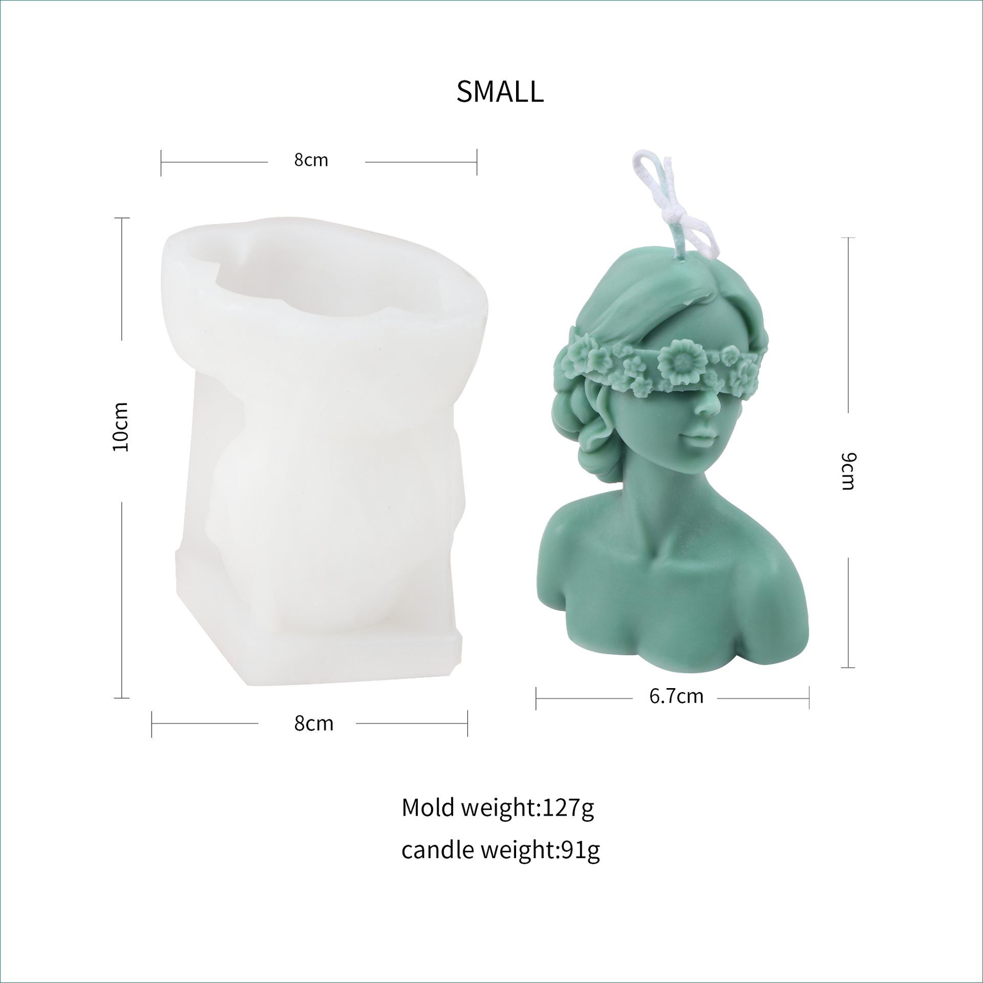 

3D Статуя Слепой Фемиды Форма для свечи Греческая Римская Богиня Правосудия Бюст Силиконовые формы Греческое Искусство Скульптура форма из смолы