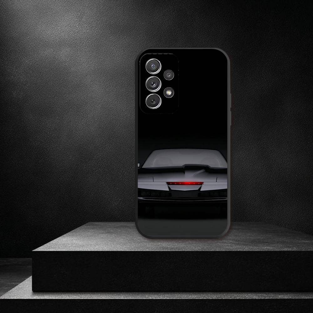 

K-Knight Rider K-KITT Car For Samsung S 26,25,24,23,22,30,21,10,9,Ultra,Plus,Lite,FE,4,5G Black Soft Case Phone Case SamsungS23plus5G