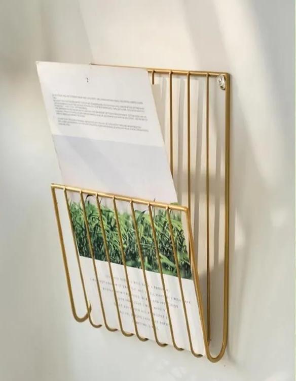 

Newspaper Storage Rack, Metal Storage Rack One Size