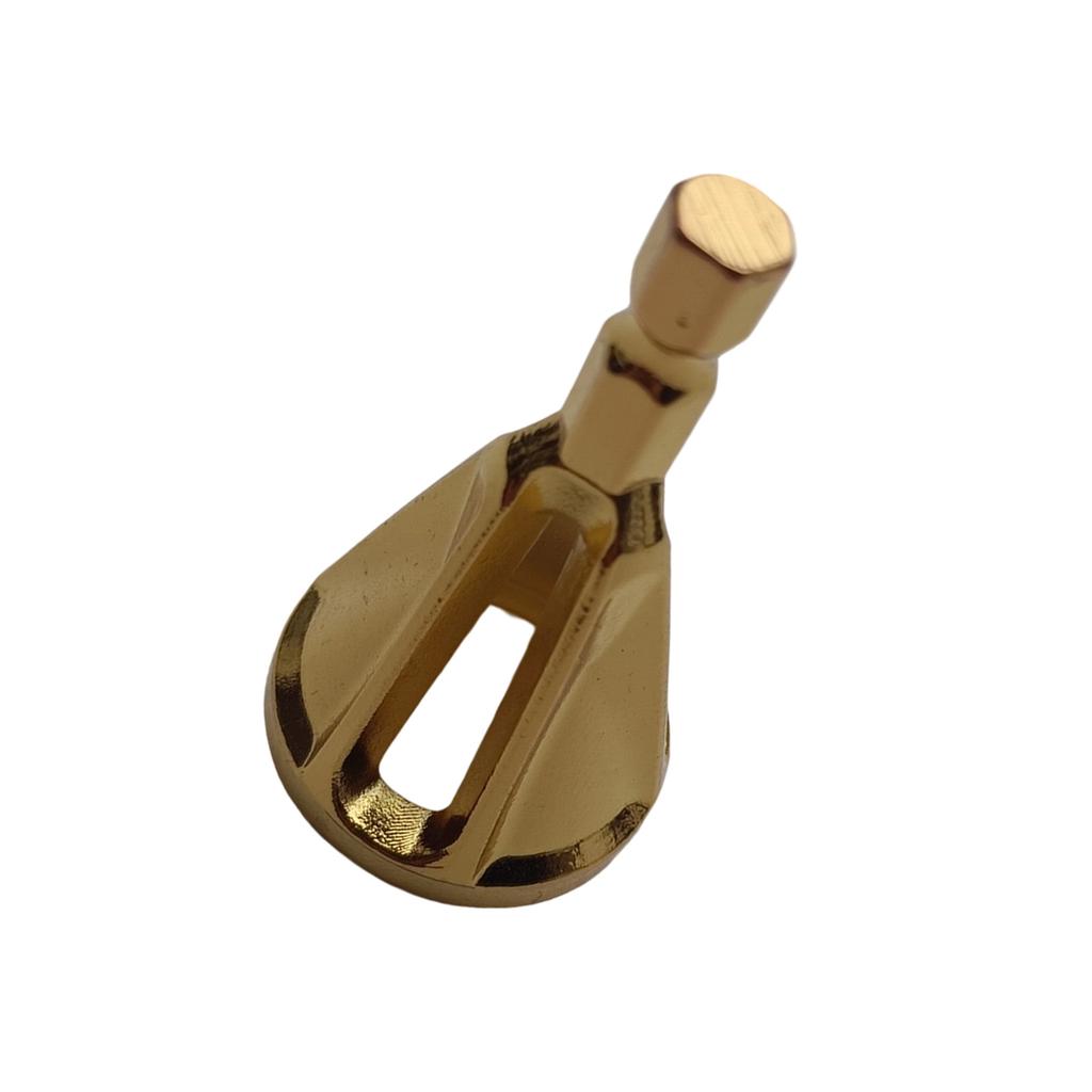 Industrial Grade Manual Deburrer Multi Material Application Triangular Notch Design Workshop Home Repair Essential