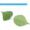 PATIKIL 3.15x11.02 Artificial Silk Hydrangea Leaves,40 Artificial Green Fake Leaves