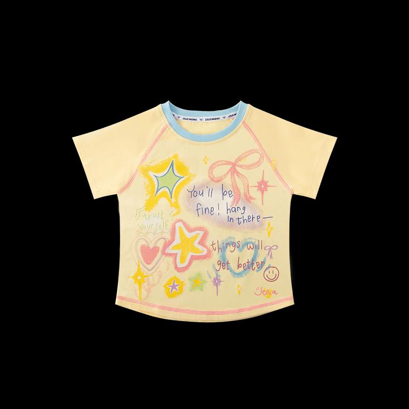 Girls' Summer Short Sleeve T-Shirt