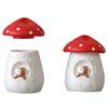 Schattige Eekhoorn Paddenstoel Huis Siliconen Vorm Opslag Blik Pot Vormen DIY Aromatherapie Kaars Beker Ornament Gips Vorm Huis Decoratie