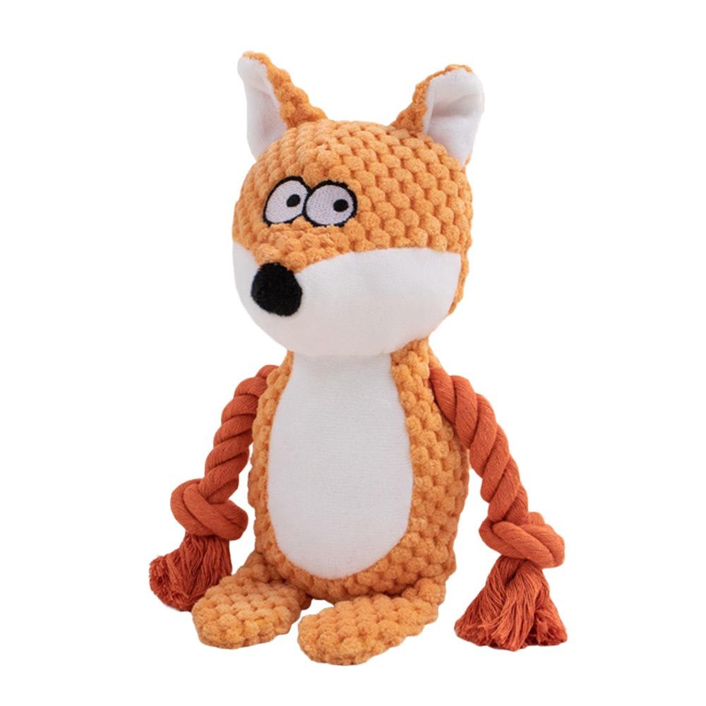 

Plush Dog Squeaky Toy Interactive Squeaky Plush Dog Toys Funny Puppy Chew Toy Cat 1