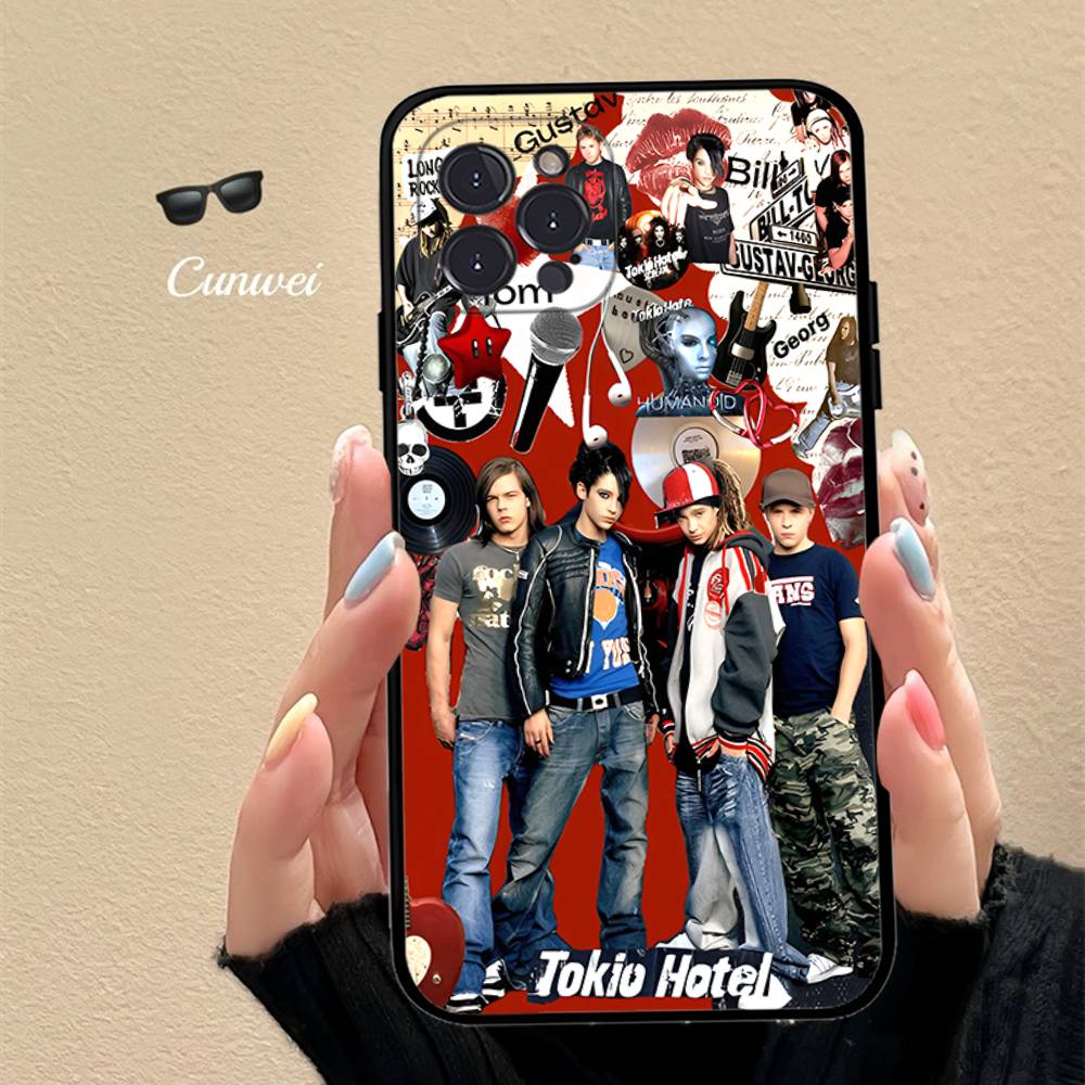 

Чохол для телефону Tom Bill Kaulitz T-Tokio-H-HotelS для iPhone 17 16 15 14 11 12 13 Mini Pro XS Max Plus Funda Shell iPhone 13pro max
