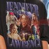 JENNIFER LAWRENCE Retro T-shirt - Jennifer Lawrence Bootleg Tees, Jennifer Lawre