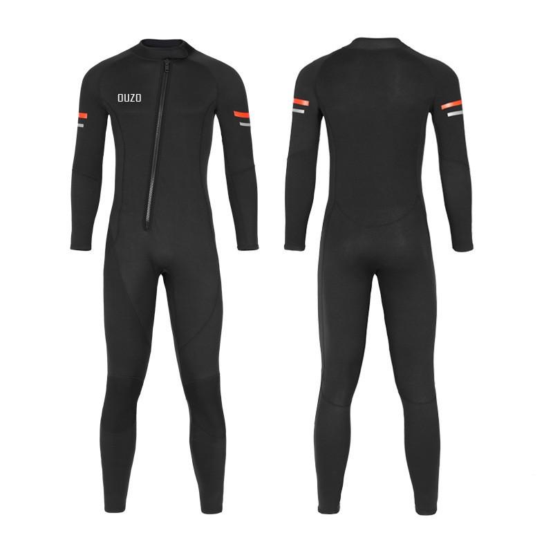 OUZO 1.5mm Mens Full Wetsuit Diving Surfing Snorkeling Winter Swimming Thermal Protection