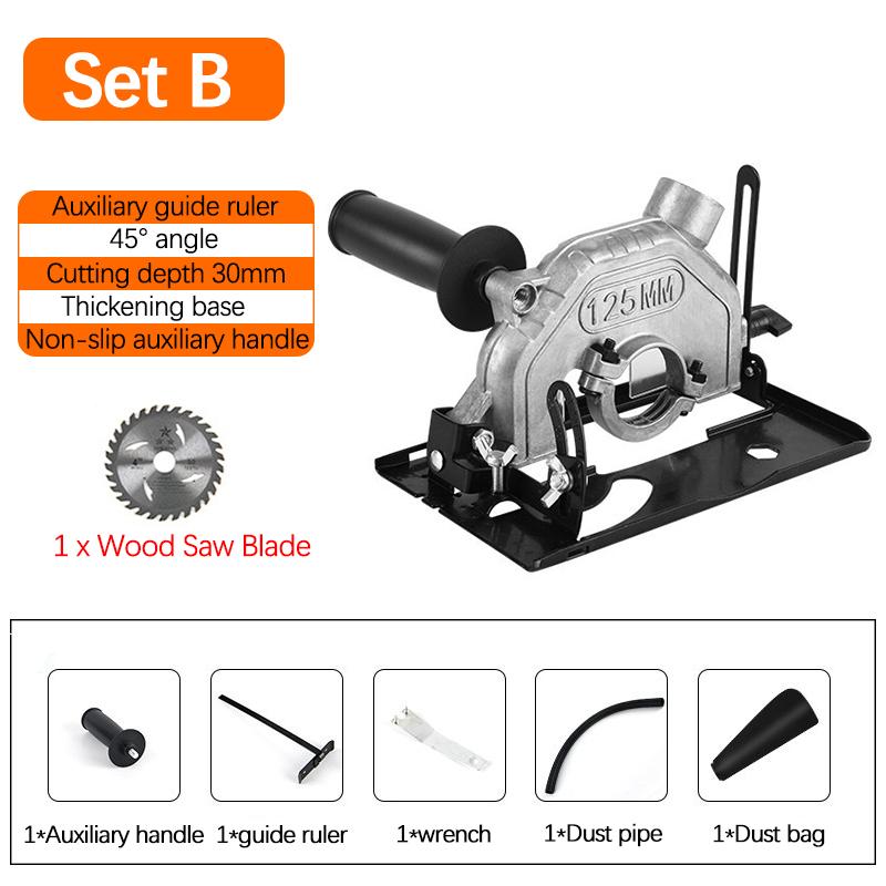 Hand Angle Grinder Converter Refit Electric Chain Saw Circular Saw Bracket Base Woodworking Tool Angle Grinder Universal Bracket
