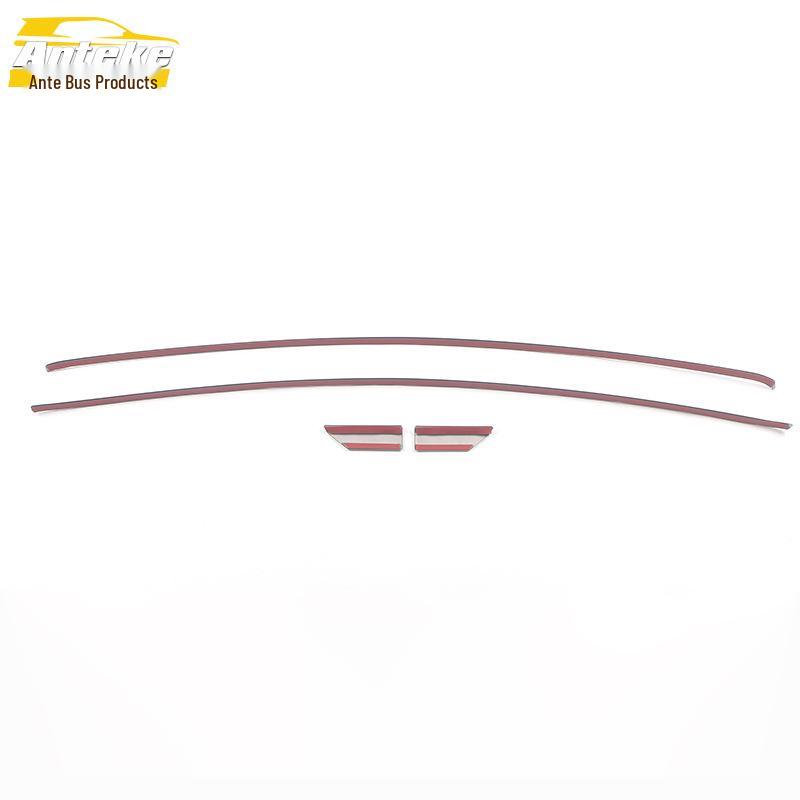 Compatible with 21 Siennas: Rear Door Slide Rail Decorative Trim and Bright Strip Accessory.