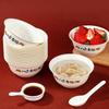 SHUANG YU Disposable Bagasse Bowls