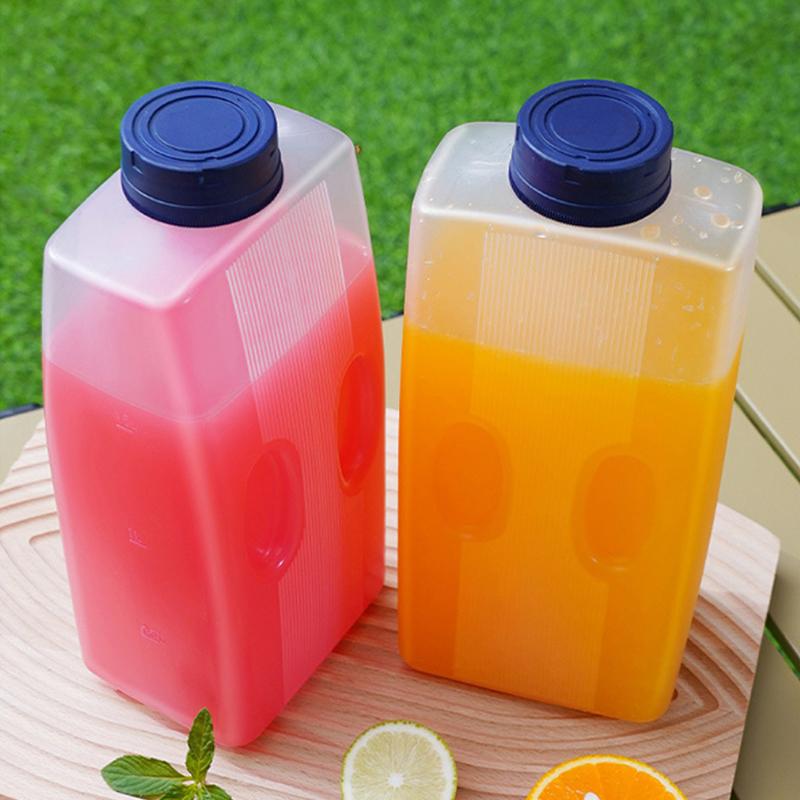 2L Zesílená lednice Džbán na studenou vodu Plastová nádoba na vodu Velký objem Limonáda Voňavý čaj Konvice na vodu