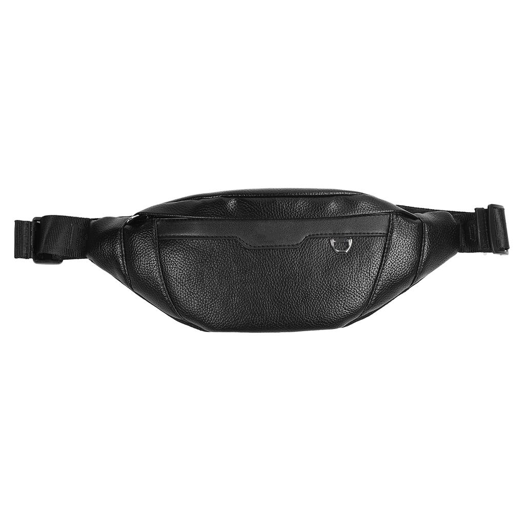 Waist Pack Causal Fashion Multi Functional Black One Shoulder Waist Pack for Men Boys