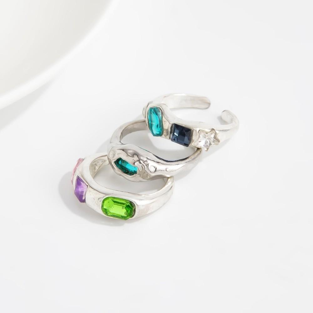 5PCS/3PCS Adjustable Open Foot Rings Polished Finish Beach Jewelry  Summer Season