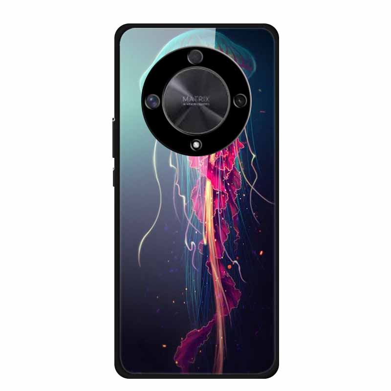 For Honor X9B Case X9A 5G Luxury Tempered Glass Hard Back Cover for Honor X9A 5G Phone Cases Fundas Honor x 9B X9 B 5G X 9A X9 A