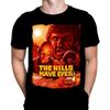 Wild Star Hearts The Hills Have Eyes Herren T-Shirt Gothic Horror Print, Schwarzes Baumwoll-T-Shirt, Filmplakat Tee