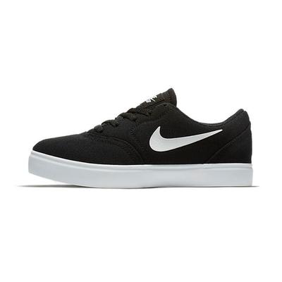Check Canvas SB PS Black Kids Sneakers White 905371-003