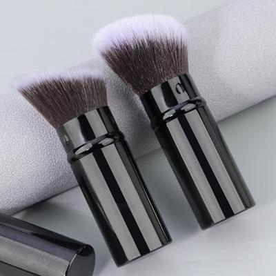 Tragbarer einziehbarer Make-up-Pinsel - Multifunktional, staubdicht, Rouge- und Puder-Beauty-Tool.