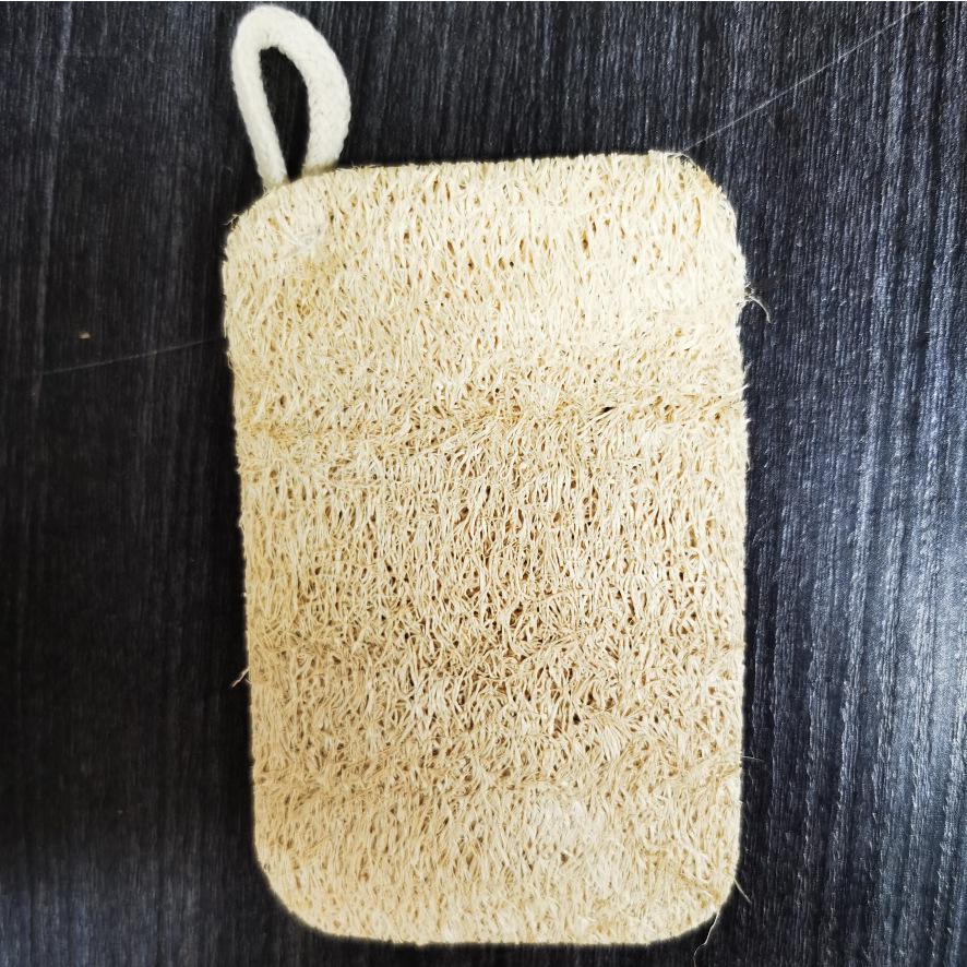 Natural Loofah Dishwashing Brush and Pot Scrubber - Durable, Non-Stick Oil Sponge for Household Kitchen Cleaning