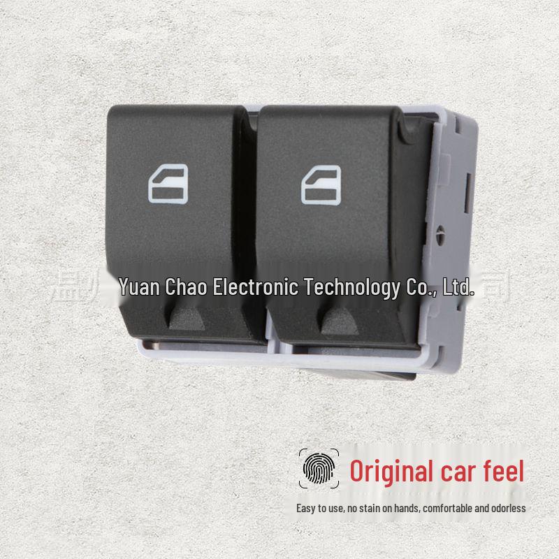 Suitable for 2003-2012 Volkswagen Polo Power Window Switch (6Q0 959 858 A), Rear Row Window Control.