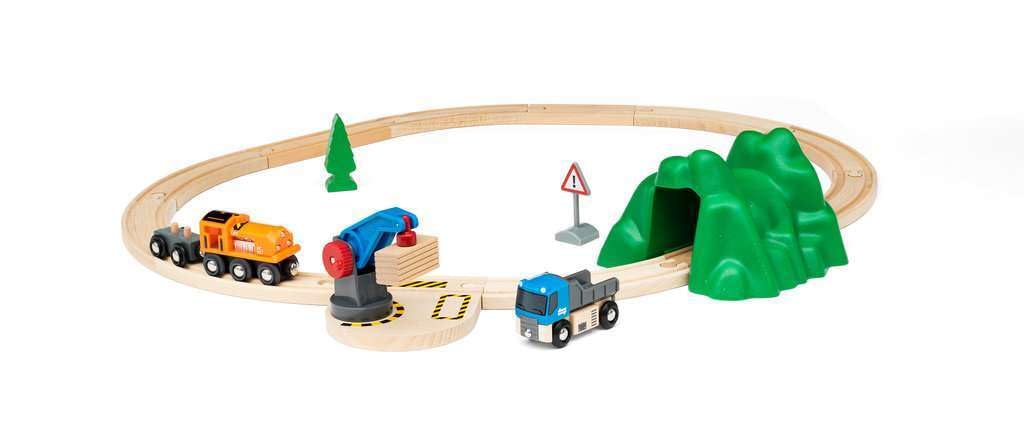 BRIO WORLD Crane Starter Set