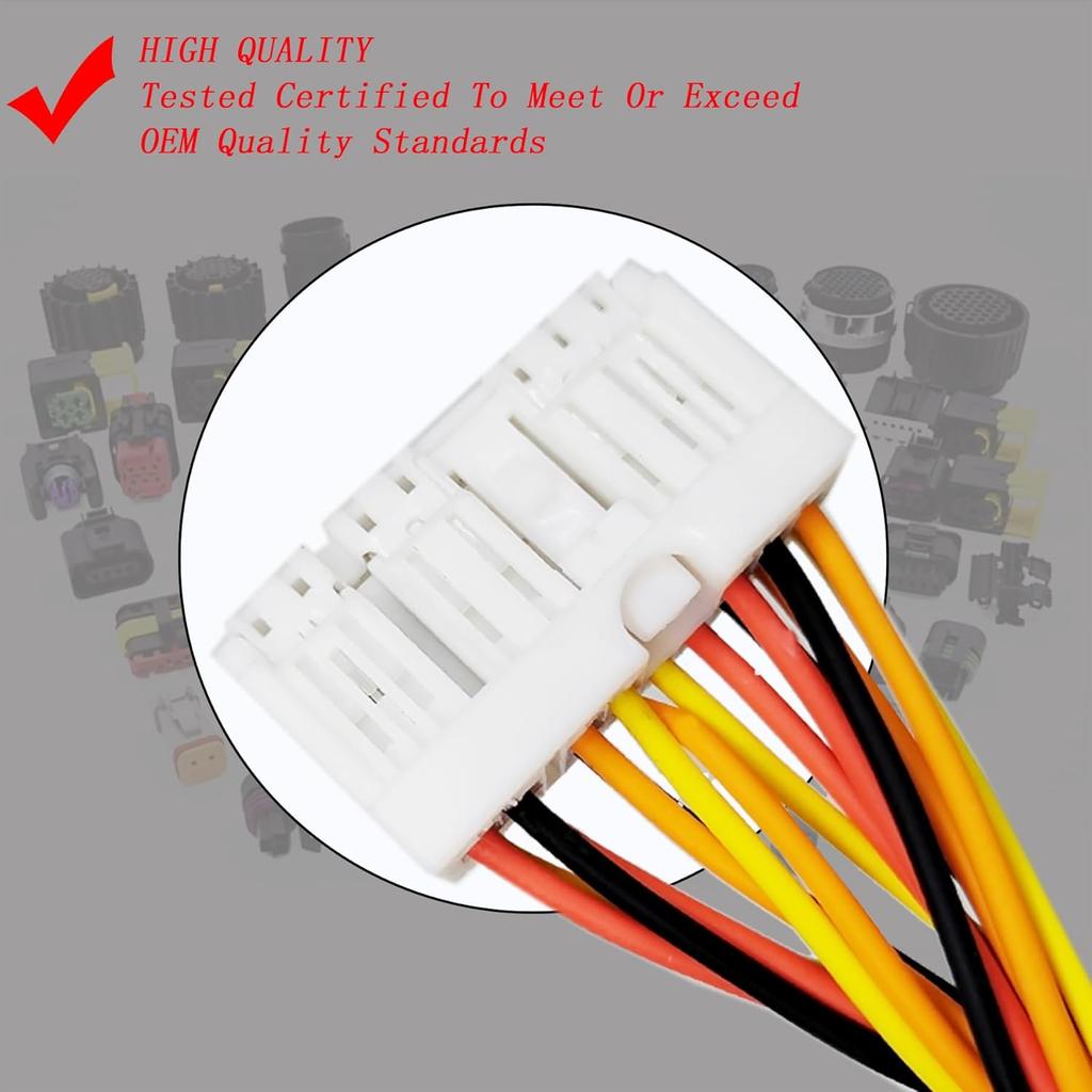 Power Window Switch Assembly Harness Connector Plug for Nissan Titan Armada Altima Almera Pathfinder Patrol Murano Frontier Xterra X-Trail Navara