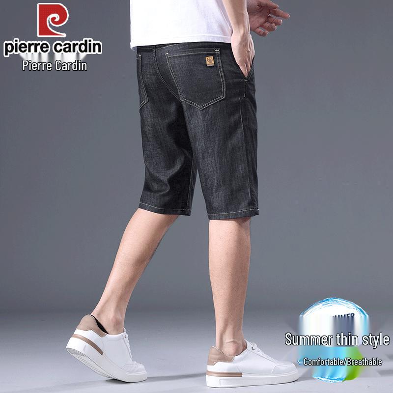Pierre Cardin Men s Ice Silk Denim Shorts 29