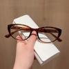 Fashionable Tr90 Retro Cat's Eye Glasses Frame Can Match Myopia Glasses Frame with Degrees for Women