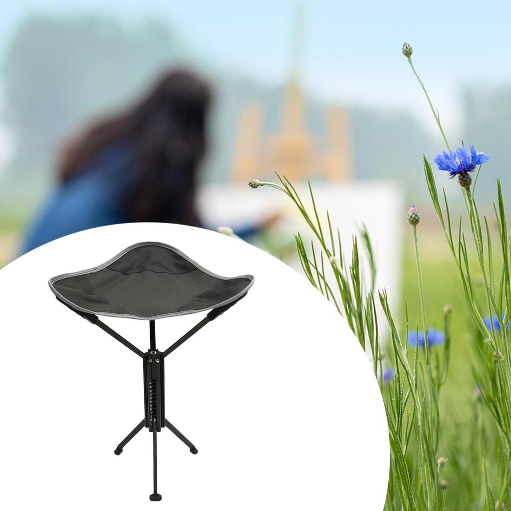 Camping Stool Seat Outdoor Portable Folding for Gardening Travel Beach