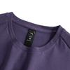Anta Outdoors Short Sleeve Knitted T-Shirt Summer 2026 Women tops Phantom-Purple 962626104-3