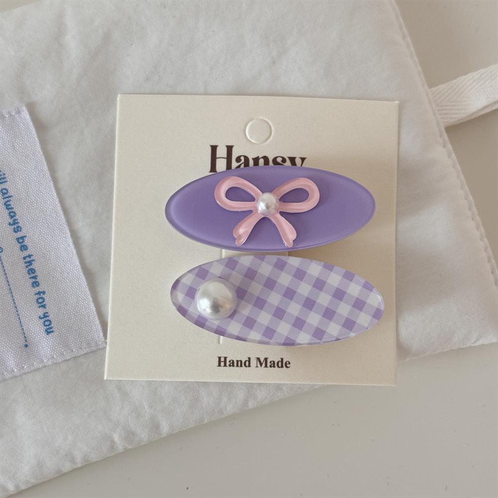 2/3Pcs Cute Cartoon Floral Pink Duckbill Clips Korean Sweet Hair Side Clips Women Girl Bangs Hairpins Headwear Style Accessories