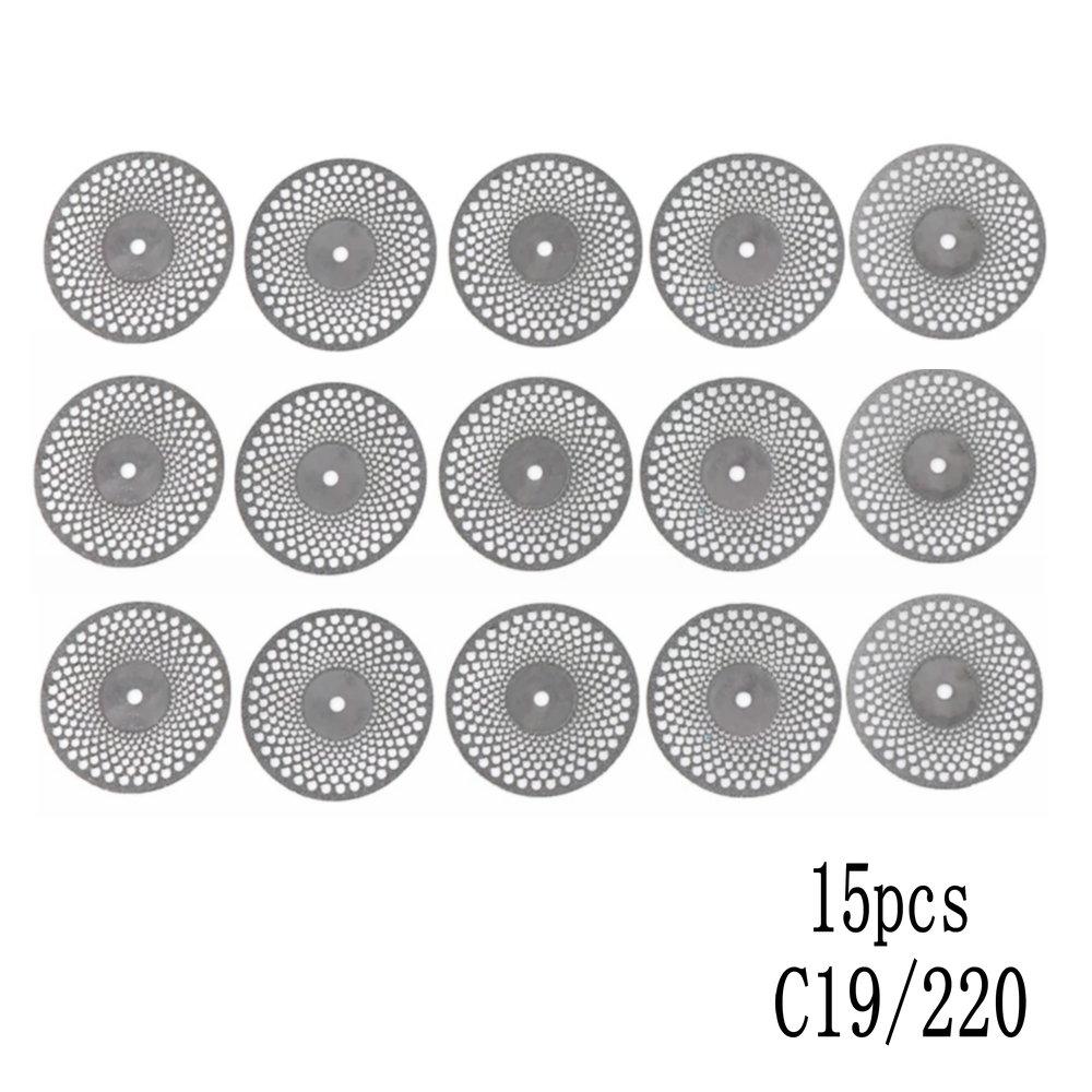 Dental Lab Polishing Shank Mandrel Burs Emery Polishing Kit Disc Cutting Double Side Disk Tool Dentistry Polishing Tools