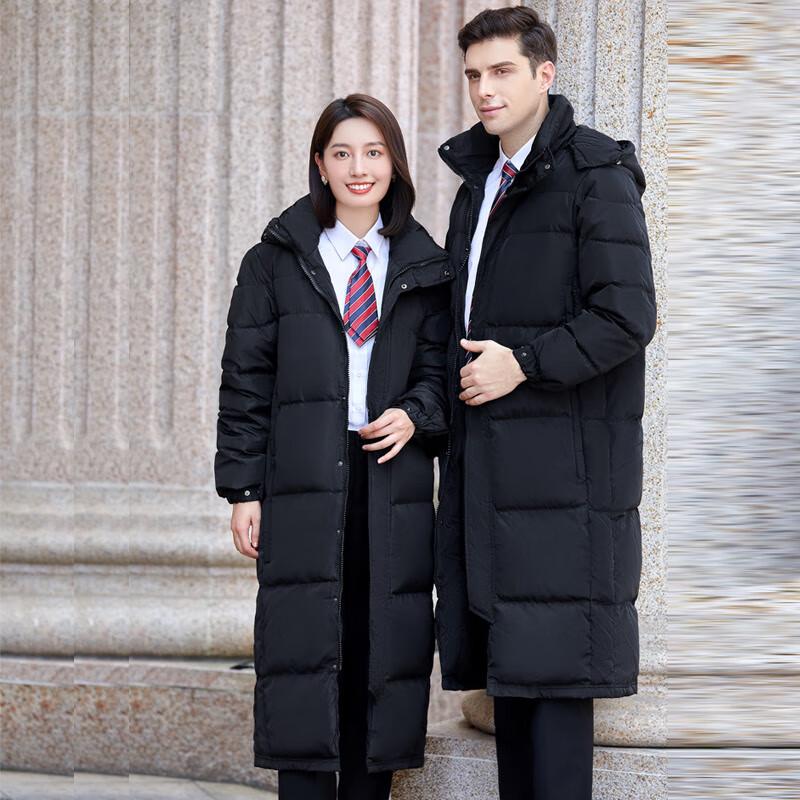 Teluoman Unisex Business Work Down Jacket L
