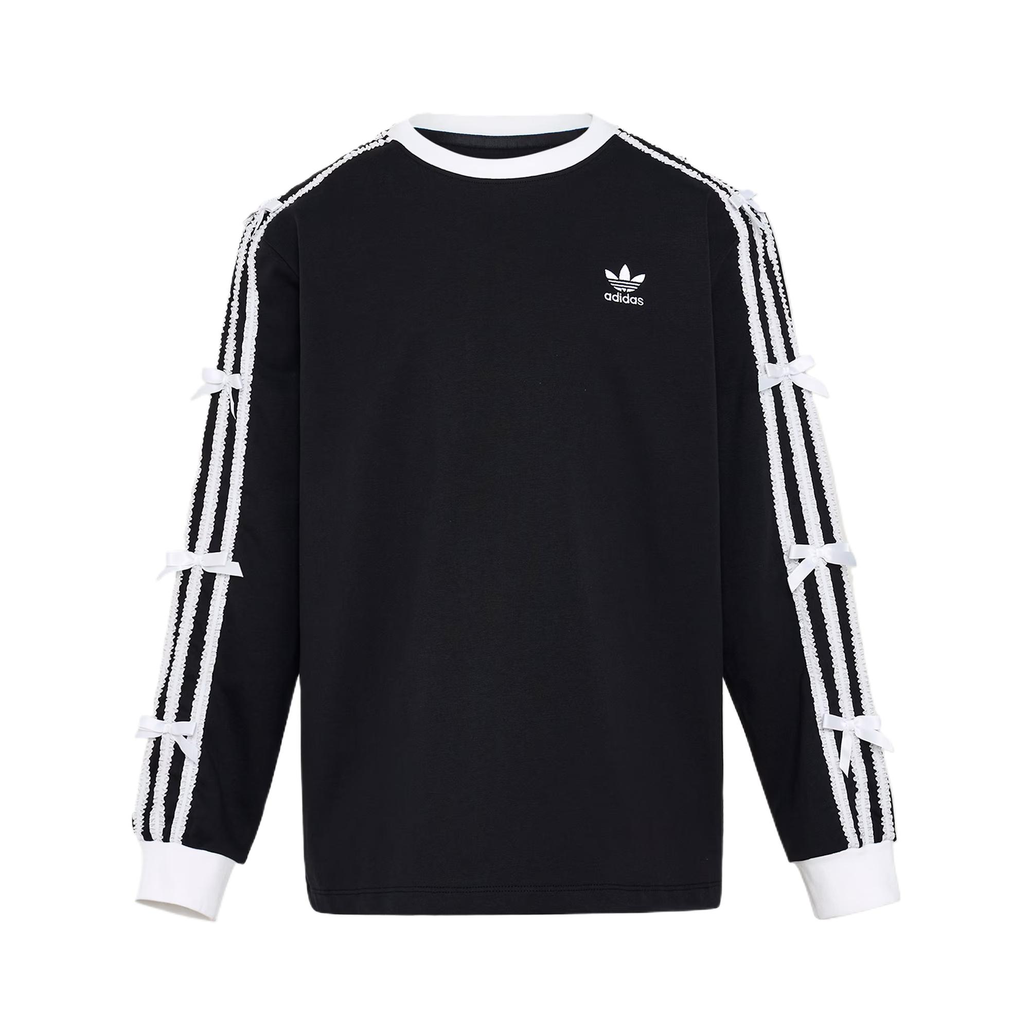 Adidas Originals Лонгслив Свободный крой Эстетичный Детские топы KW1292 110