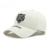 Fashion Baseball Cap Men Women Trucker Cap Male Outdoor Sun Hat Tiger Head Embroidery Peaked Visor Summer Fishing Hat Unisex