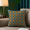 Art Nouveau Design Geometric Pillow Case Short Plush Print Cushion Cover Square Throw Pillow Covers Sofa Home Decor