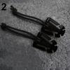 1 Pair Hanging Buckles Mini Dominator Clips Nylon Strap Webbing Elastic Cord for Hiking