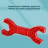 Portable Wrench Bath Tap Turn Ranging Installation Maintenance Tool Mix Water Valve Curved Foot Level Shower Faucet