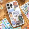 30sheets/bag Showa Suixiang Series Large Capacity Creative Sticker Notebook Account Decoration Stickers Desktop Diary Decoration