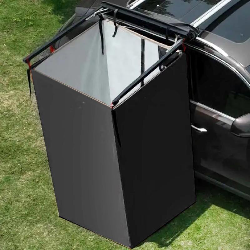 Multiple Purpose Outdoor Shower Tent Quick Assembly Feature Upgrades for Bathroom Changing Room And Toilet Use Vehicle Side