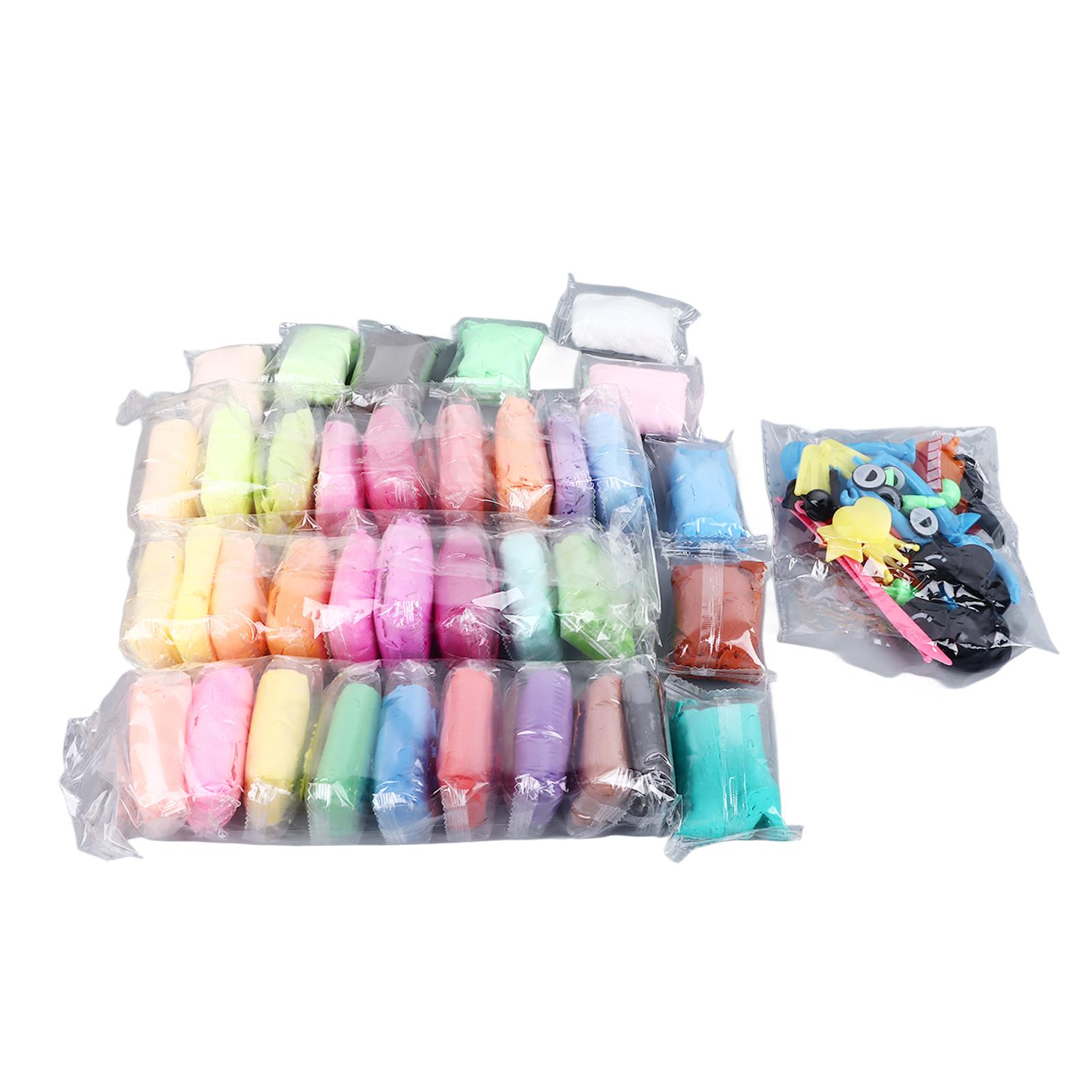 

36 Colours Soft Clay Set Innovative Fun DIY Soft Light Easy To Mouldable Modelling Clay Set for Children Present